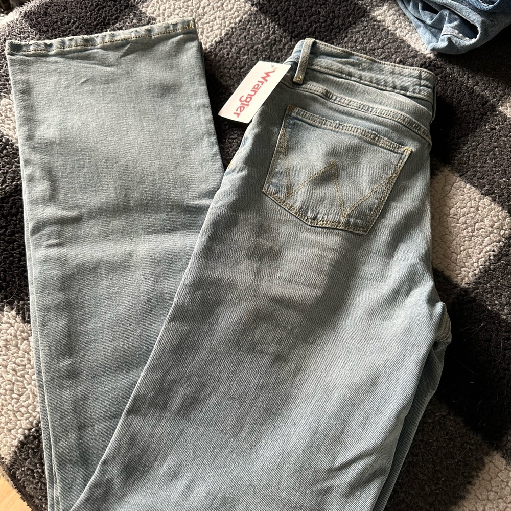 Wrangler Womens Light Blue Jeans